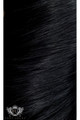 Jet Black - Luxurious 26" Silk Seamless Clip In Human Hair Extensions 300g